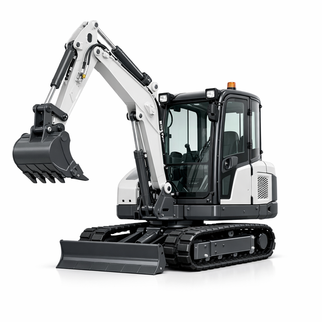 Mini-Pelle Électrique Silencieuse 1,0T