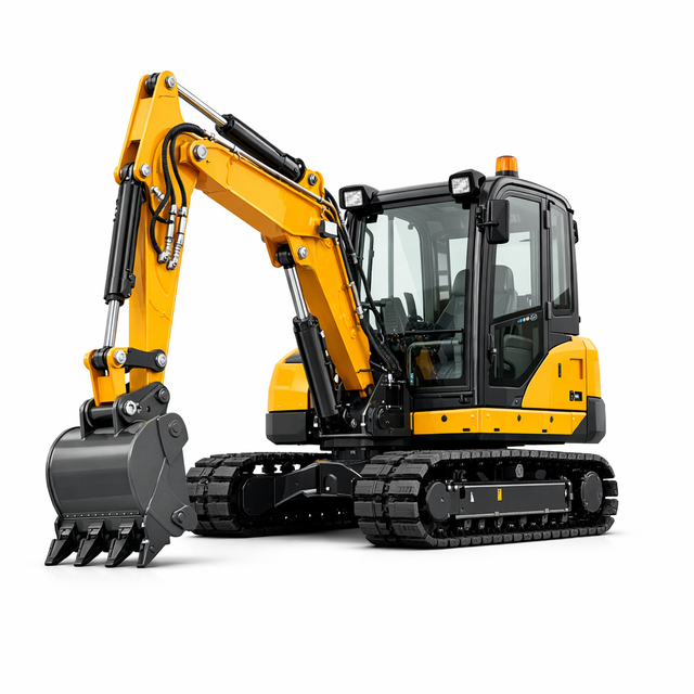 Mini-Pelle Hydraulique Renforcée 1,8T