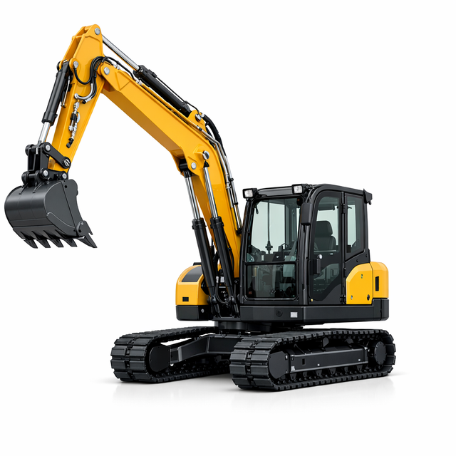 Mini-Pelle Grand Bras Portée Longue 2,2T