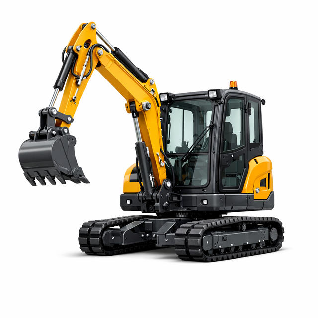 Mini-Pelle Sur Chenilles Largeur Variable 1,5T