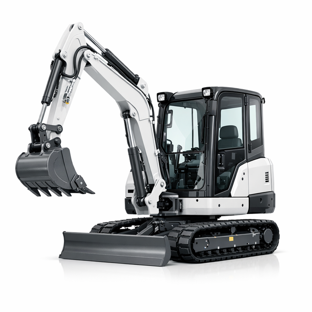 Mini-Pelle Zéro Déport Urbain 1,2T