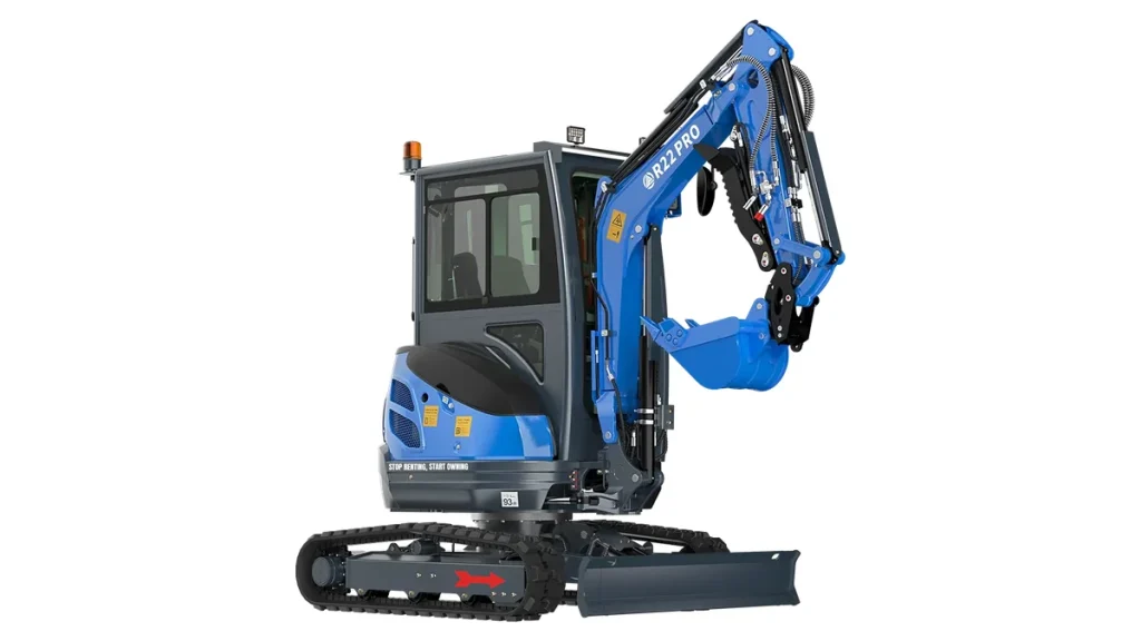 Mini-pelle Rippa R22, alternative aux mini-pelles XCMG